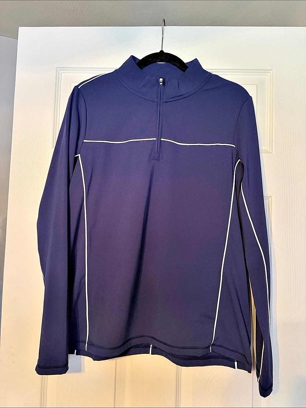 vineyard vines Golf Core 1/4 Zip Pullover Blue Large